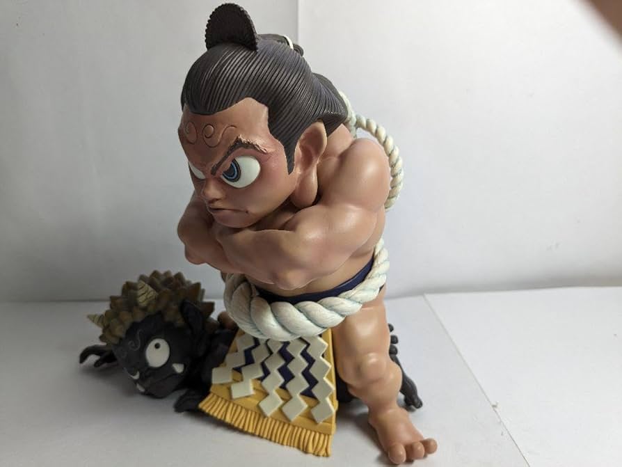 Amazon.co.jp: 瀧下和之×千代の富士 フィギュア 鬼踏み 黒 321体